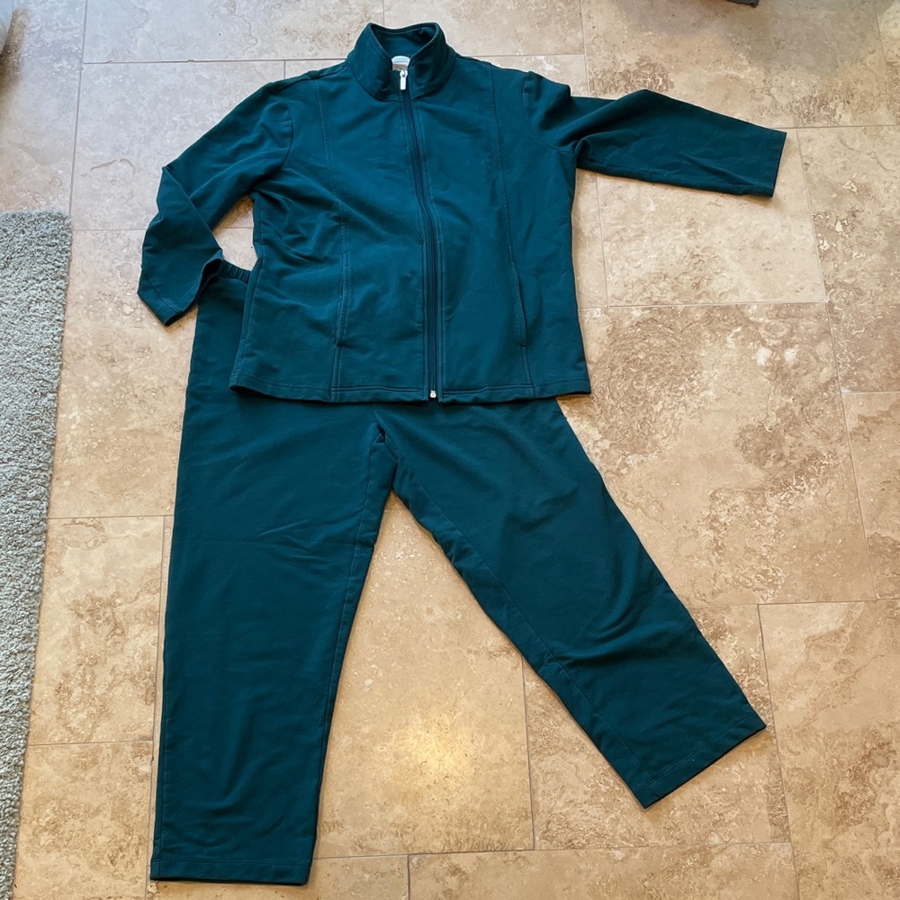 Women's Teal Pants & Jumpsuit Set
